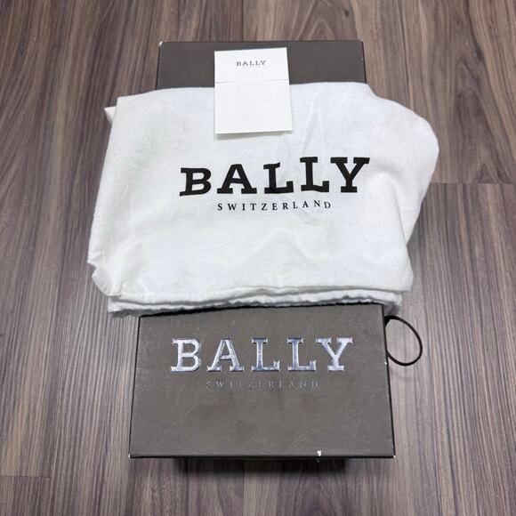 Bally Black Derby Dress Shoes with box | Sz US8.5 EU41.5 - Picture 7 of 11